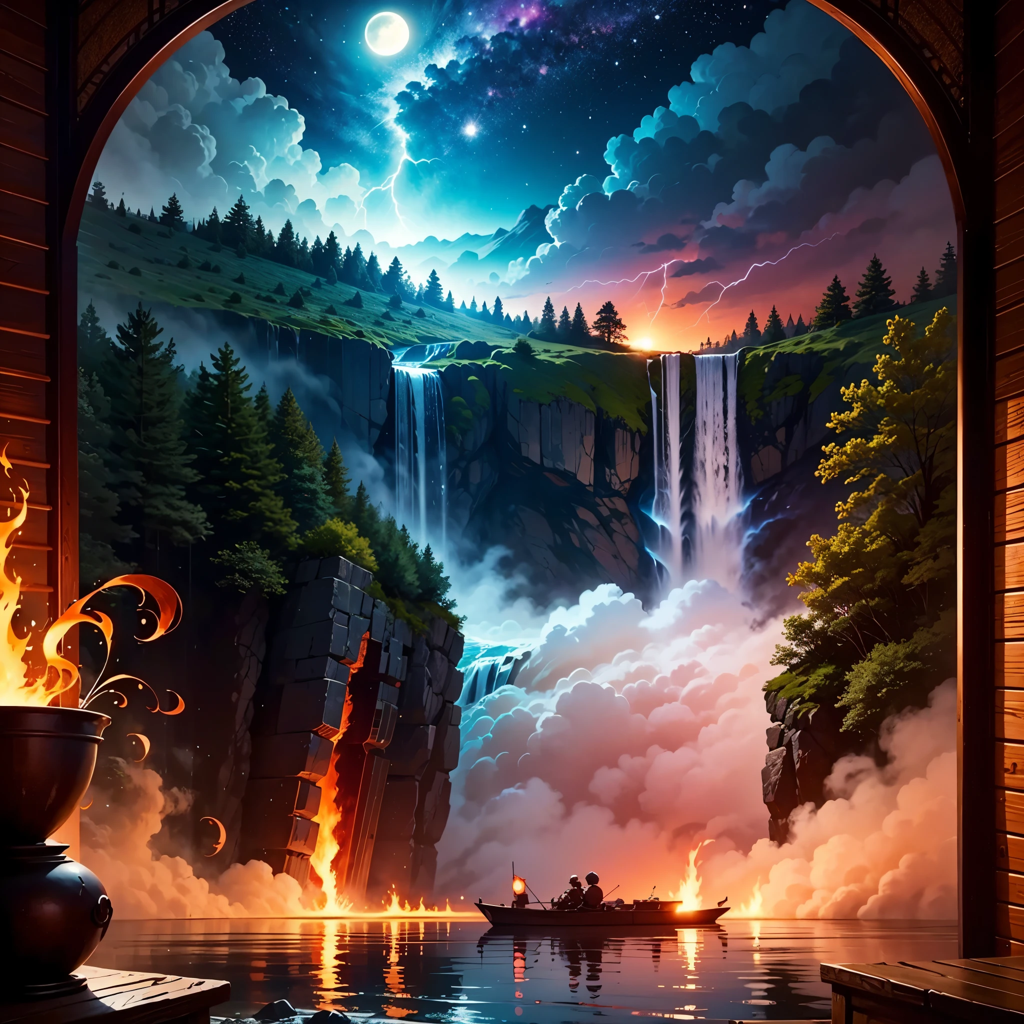galaxy colorgalaxy stars spacious nebula starry_sky Sunset Colorful SunRise panoramic sunshine, themoon, optic, fanciful,It was dark,storming,salama,in a panoramic view,Photos taken from video games in large cities with a large population, an ancient city on fire, background of invading army, Beautiful rendering of the Three Kingdoms period, The scene of the war, Background: Battle scene, invading army background, The consequences of a big war, heroic battle scene, epic battle scene, Siege ultra_high-def ultra_Photo-realistic optimal ultra_high-quality opengl-shaders ultra_high-details accurate reflex ultra_high-res perfection volumetric lightning improved Octane_rendues UHD XT3 DSLR HDR 3dcg analogiques extatiques symmetrical onyx rubis summon floraison invoque viceroy magic incandescente creature CGSCOSITY butterfly Cristallines Monarch wings sundrop flash blow glow opale straight chrome flat lava bands population Tourmaline plasma "Niagara Falls" hearth glass mirror monster Fire Blast Flame saturate luminescence backlight shadow Chef-D' tattoo Bruce_Weber sex naked nsfw varied multi etc. --s 1000 --c 20 --q 20 --chaos 100