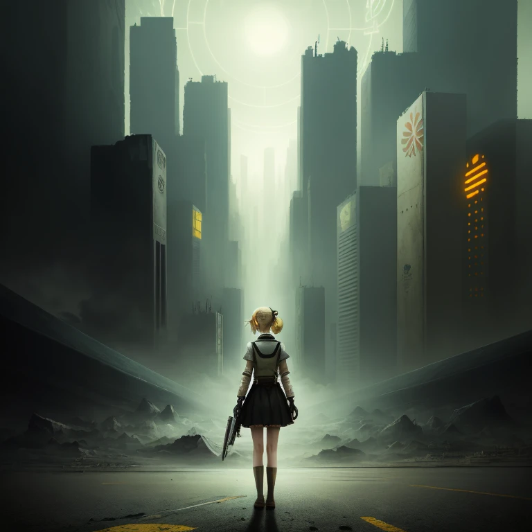 surreal art, dystopia, mami tomoe