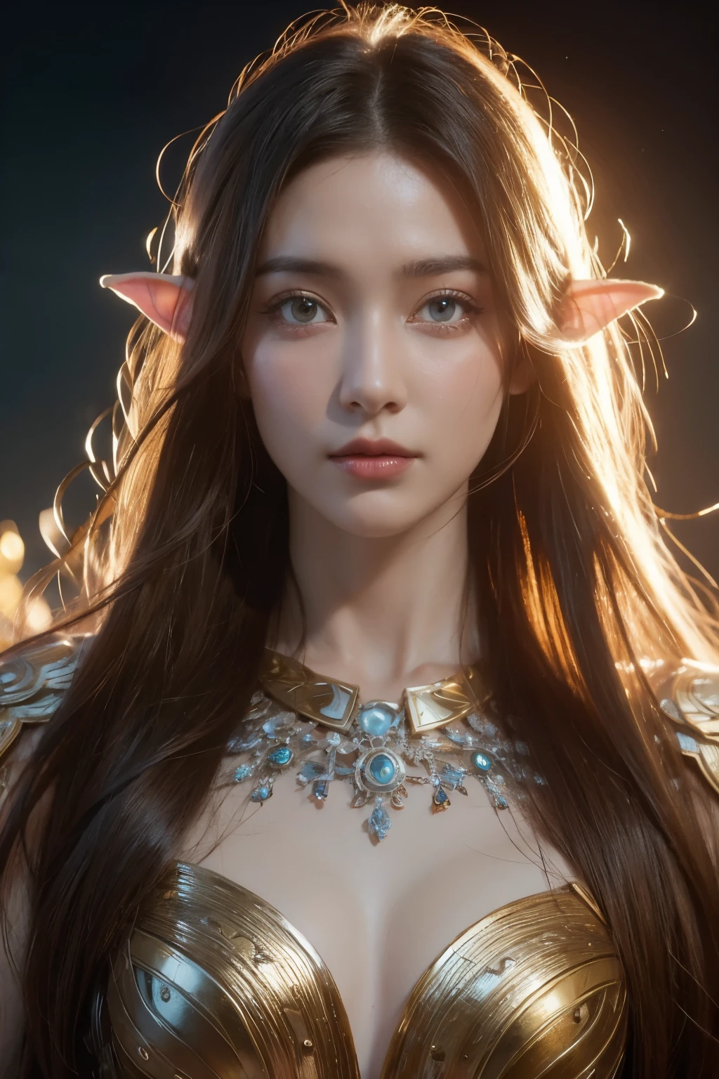 (Best quality, 4k, High-resolution, Masterpiece:1.2), Ultra-detailed, Realistic, Radiant lighting, Epoch Elves, Portraits, Fantastical colors, Fine art, Ethereal beings, Dreamlike, Whimsical creatures, Detailed facial features, Glowing eyes, Elven beauties, Ethereal glow, Mythical creatures, Harmonious composition, Dazzling colors, Stunning visual effects, Otherworldly appearance, Mesmerizing artistry,