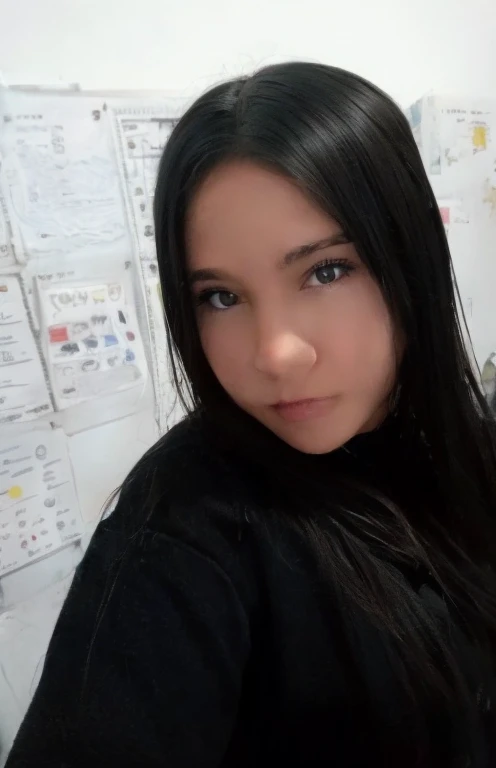 Hermosa joven adolescente desnuda sin ropa de cuerpo completo