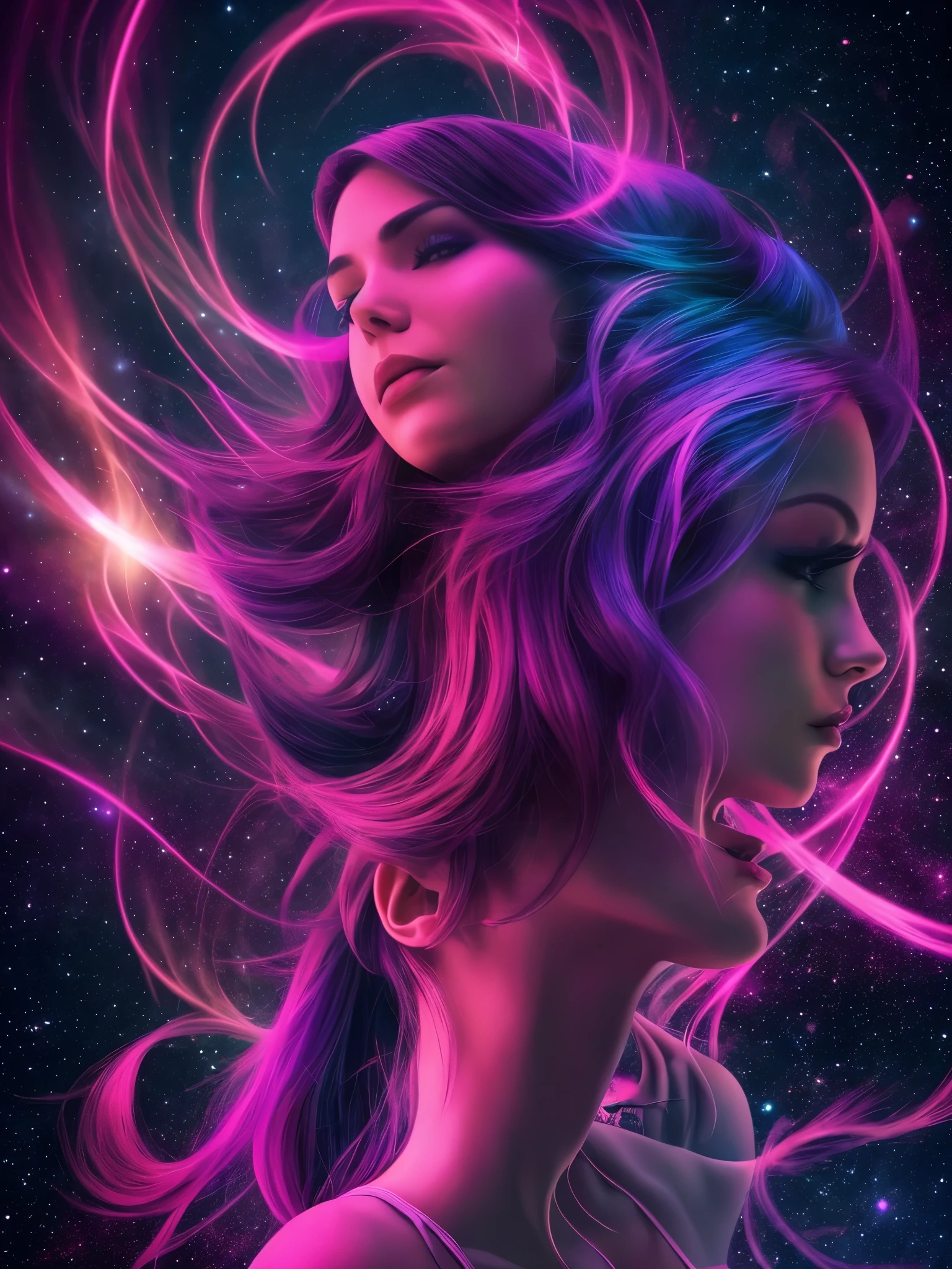 / run shadows, fantasy art, dark,cosmic female , vibrant, colorful, hyperdetailed, vapor, beautiful, radiant, magical, cosmic, photography ,cinematic photoshoot, ultra hdr 16k, high defination ,realistic, digital art ,shot on canon Eos r5 mirror less --auto --s2