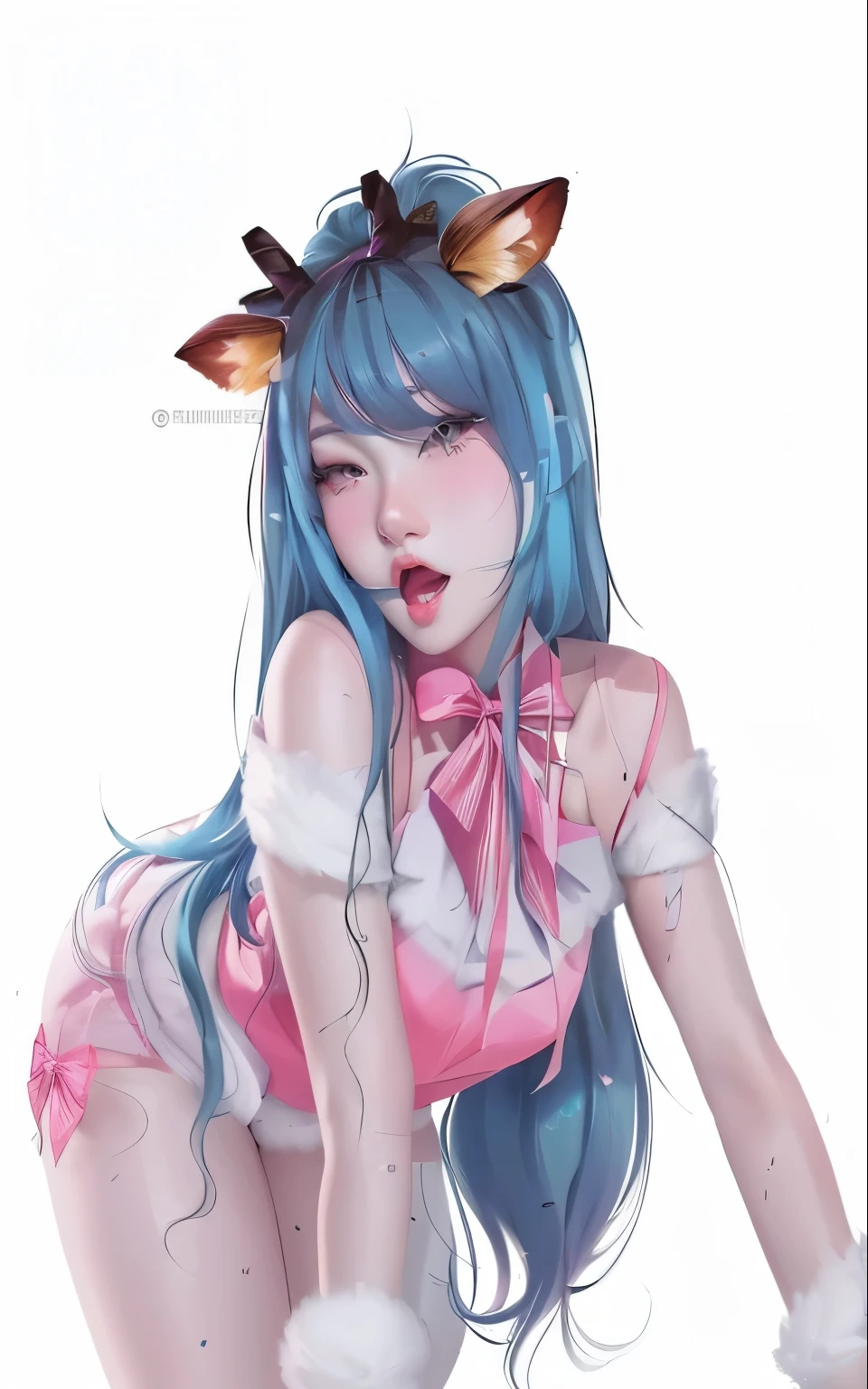 a drawing of a girl with black hair, rossdraws pastel vibrante, piel blanca, rossdibuja 2. 5, :: rossdraws, rossdibuja 2. 0, rossdraws 1. 0, rossdraws sakimimichan, Inspirado por RossDrew, rossdraws y jazz, extremely detailed artistic germ