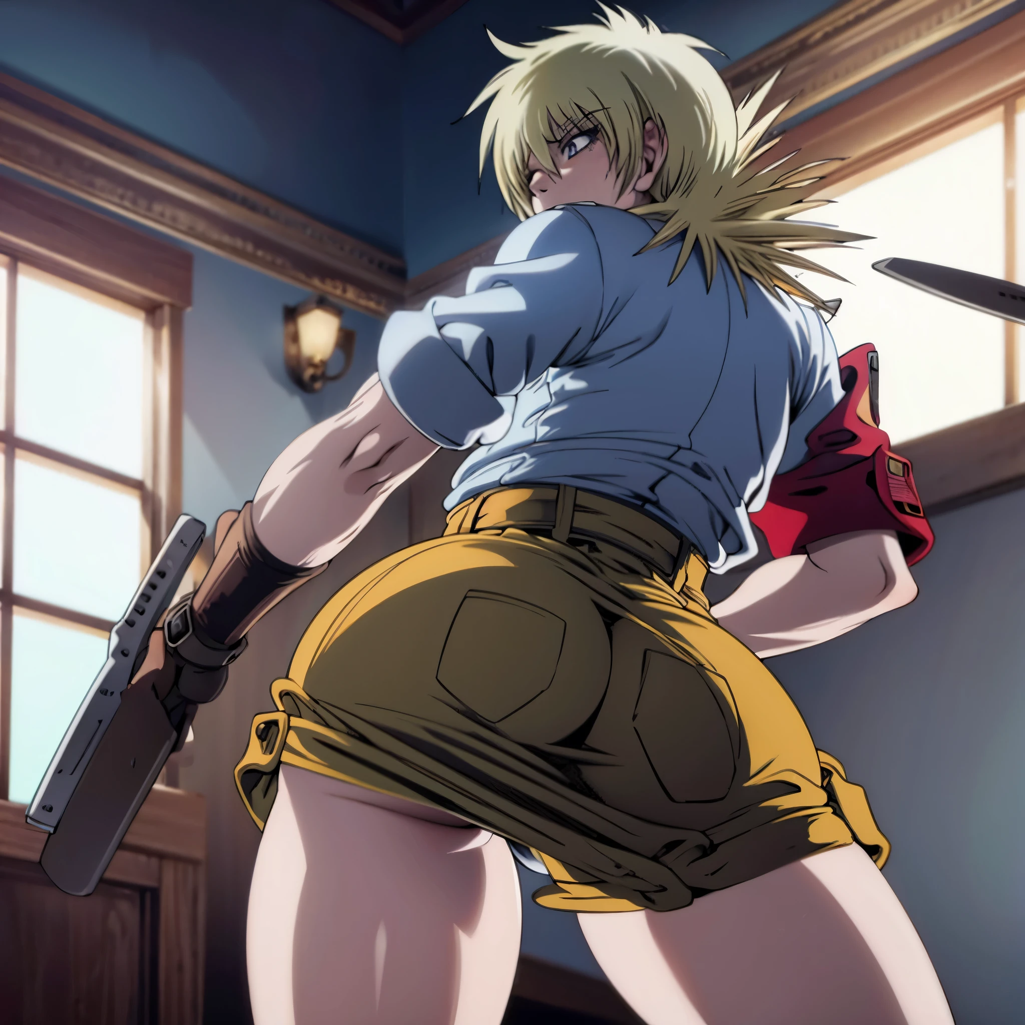 Seras Victoria, ass, ass focus, nice ass, sexy ass, standing up, posing standing