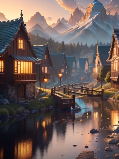 ((masterpiece:1.2),(best quality,4k,8k,highres),fantasy scene made of candies,candy-made doors,windows and roofs,no human presence,sweet syrup river,in a magical and enchanting environment,(cookies, shortbread,chantilly,chocolate sauce,honey river ,caramels,marshmallow gum,bombom,rainbow made of snacks,candy chimney,honey river,3D rendering),(professional,studio lighting))

注意：prompt中的tag这些内容都是可以重复的，并不是一定要每个tag只出现一次。另外，以上只是一个示例，你可以根据需要添加更多合理的描述。