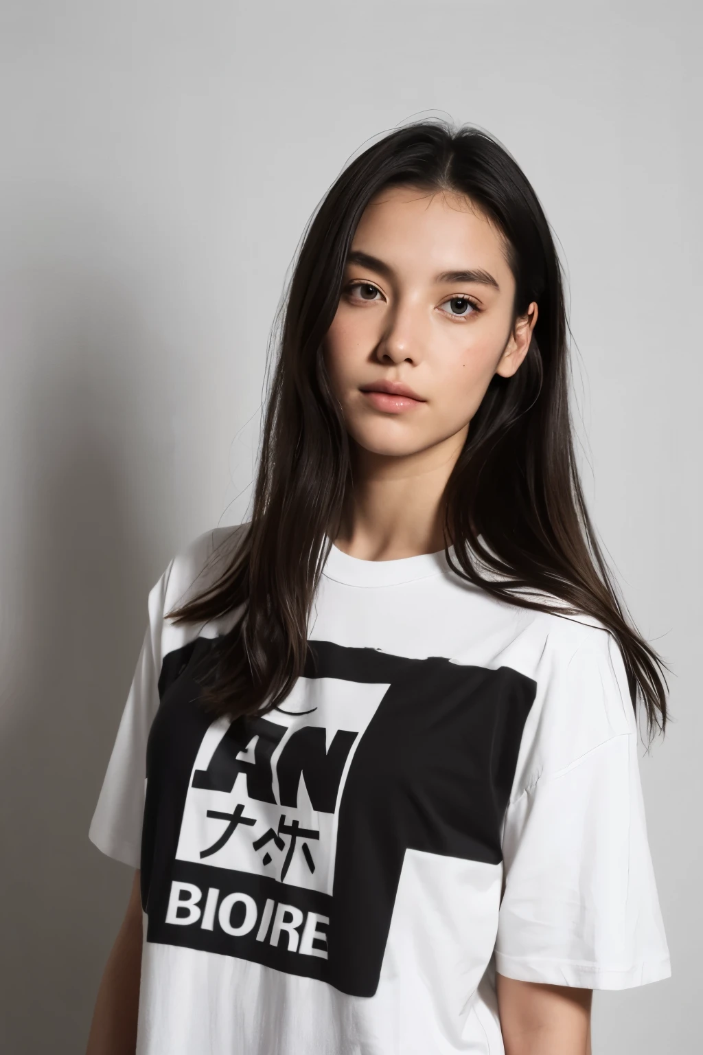 (((front view))), ((Masterpiece)), ((ultra high definition)), ((ultra high resolution)), ((full sharpness)), ((maximum quality)), ((Cinematic)), ((8k)), ((young drug addict)), ((sickly appearance)), ((very skinny)), ((brunette skin)), ((alone)), ((full body)), ((ultra detailed face)), ((ultra detailed eyes)), ((very black eyes)), ((ultra realist eyes)), ((ultra detailed irises)), ((perfect irises)), ((totally normal irises)), (((identical irises))), ((ultra delicate hands)), ((ultra detailed hands)), ((very small hands)), ((ultra detailed fingers)), ((natural lighting)), ((malicious smile)), ((smooth skin)), ((natural skin), ((totally ultra realistic)), ((repeat the same face)), ((always the same face)), ((repeat always the same face)), ((always the same body)), ((always the same proportions)), ((always the same clothes)), ((looking at the camera)), ((wearing shorts and white t-shirt)), ((straight hair)), ((slightly curly hair)), ((very black hair)), ((in a dirty and dark ghetto)), ((natural colors)), ((lots of drugs and signs of drugs))