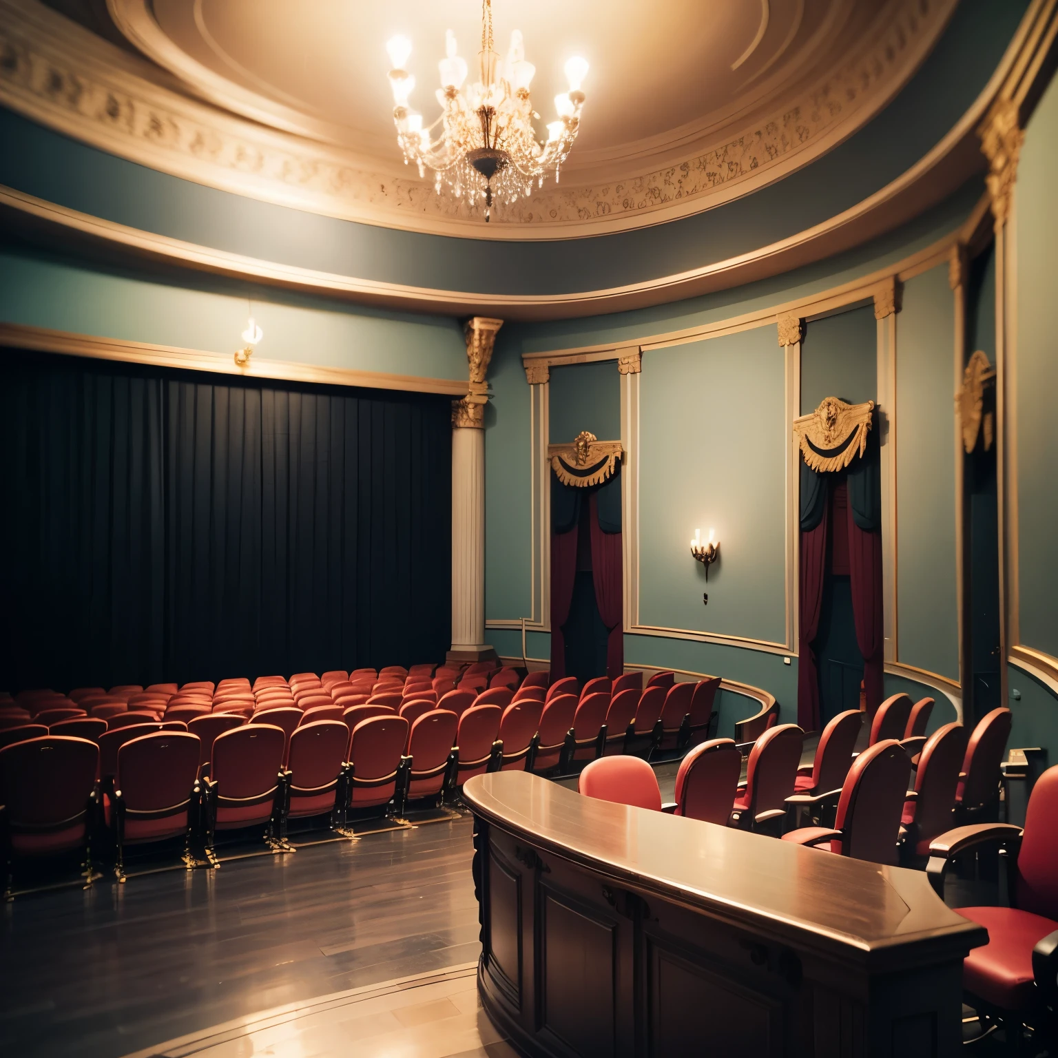 Theater salon