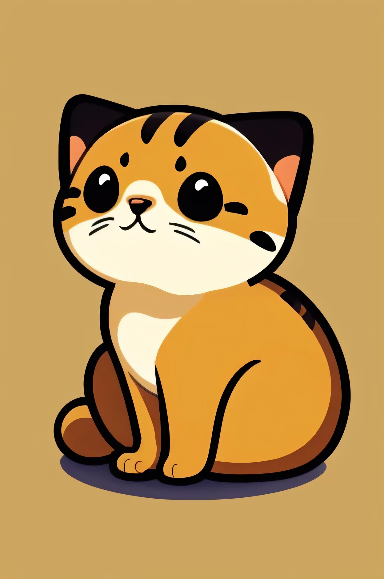 the paw contour is wrong, correct it evenly