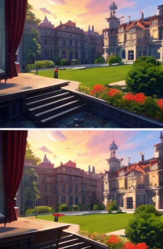 阿拉法德 seeing a red carpet staircase leading to a grand building, in their opulent mansion, an animation movie screenshot, today's recommended anime, in the throne room, in the opening scene of an animated movie, a screenshot from a 2012 animated movie, a scenery from an anime, members of the royal family arguing, a static screenshot from an anime. (best quality,4k,8k,highres,masterpiece:1.2), ultra-detailed, (realistic,photorealistic,photo-realistic:1.37), HDR,UHD,studio lighting,ultra-fine painting,sharp focus,physically-based rendering,extreme detail description,professional,vivid colors,bokeh, portraits, landscape, horror, anime, sci-fi, photography, concept artists, vibrant color palette, soft lighting.