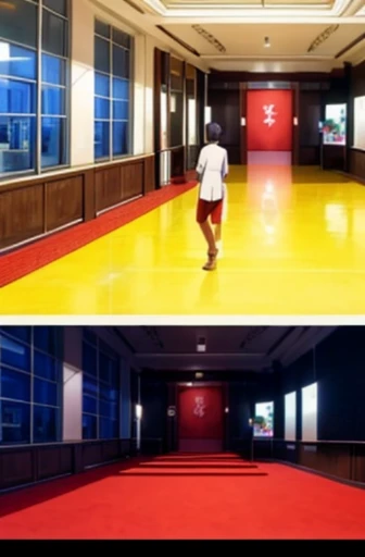 Two people walked into a building with a red carpet, opening scene, screenshot from the anime film, anime film still, Animation movie screenshots, TV animation stills, Today’s recommended anime is still, 2 0 1 9 animation screenshots, Anime keyframes, Screenshot of the 2012 animation, In animation, Phuket Pop Phantom