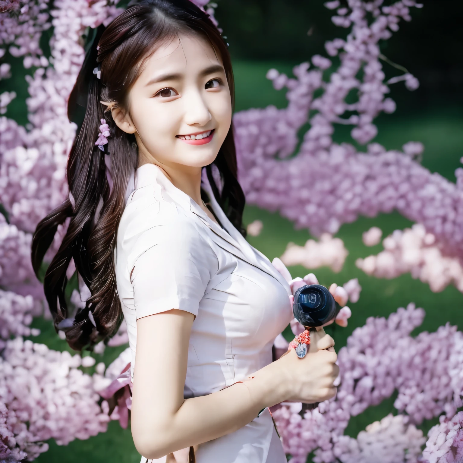 Photorealistic beautiful doctor、stunningly beautiful、doctors white coat, Collared shirt、(top-quality、8K、32K、masterpiece、nffsw:1.3)、超A high resolution,(Photorealsitic:1.4),Raw photography, Detailed face,,Beautiful hair, ((Doctor Style)), , Black tight skirt、 Natural makeup,, large full breasts、inside hospital, Detailed background, Perfect Lighting, depth of fields, Beautiful shadow gradient,stethoscope ,