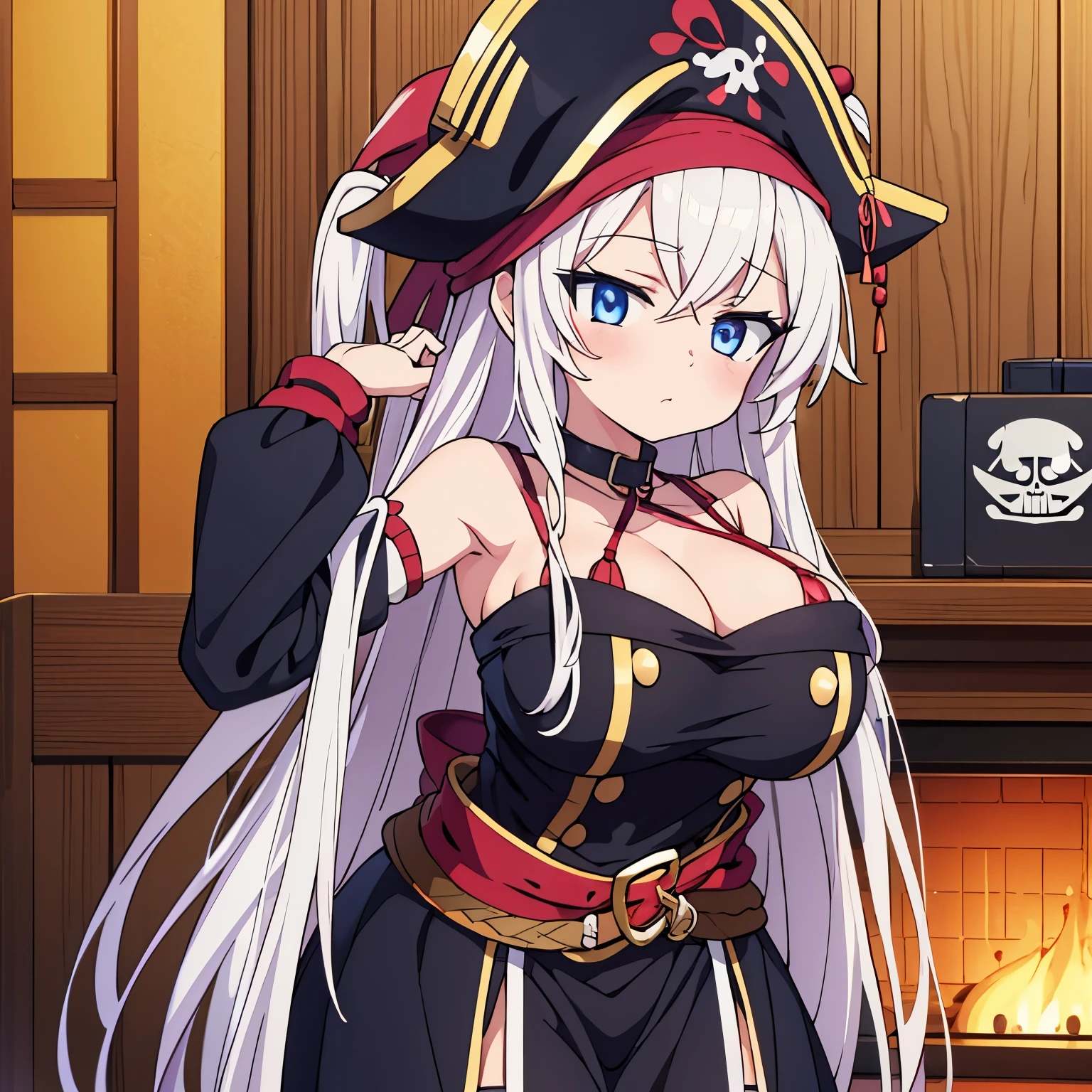 waifu hentai pirate hat boobs 