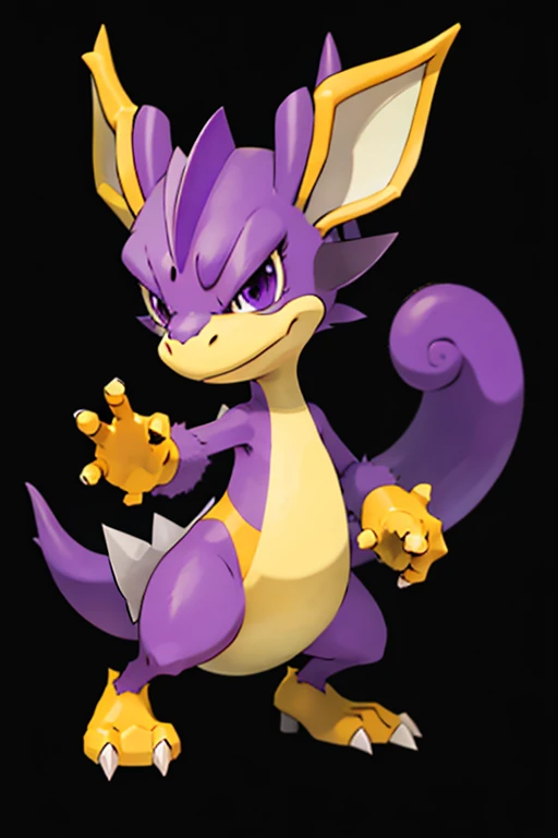 Pokemon LowkeyToxtricity, bashful, cute,, blue abdomen