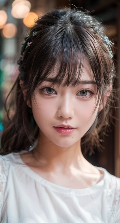 (masterpiece), best quality, expressive eyes, perfect face, A closeup of a woman in a dress with a sword, Narberal Gamma - Overlord, fine details. anime girl dressed as a maid, shiny white armor. snow white skin, with black ponytail. People believe that her beauty is comparable to that of the Golden Princess. She wears a white bonnet instead of a helmet., and black armor decorated in gold and silver in the resemblance of a maid&#39;s uniform. As a battle mage, His weapon of choice is a golden silver staff.. black eyes, hyperrealistic work, very detailed.