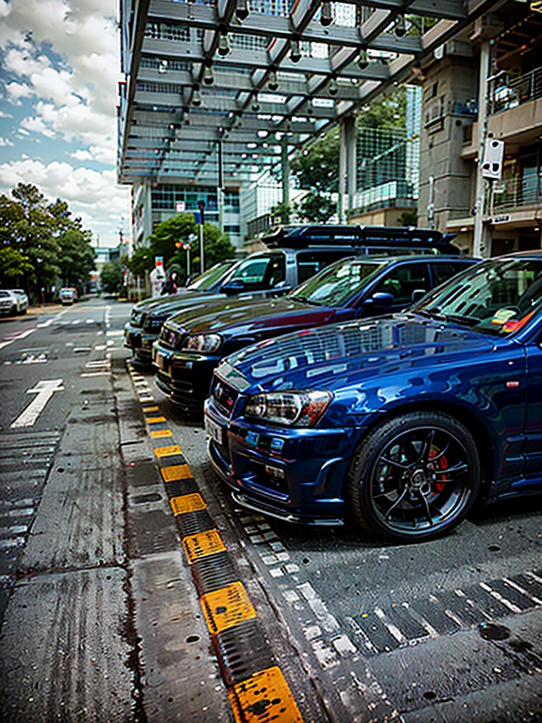 There are rows of cars parked on the side of the road, cars parked, cars parked underneath, high-quality picture, taken with a Canon EOS T7 Rebel camera, cars parked, Mercedes Benz CLA250, shot on Canon EOS T7 Rebel camera, Photo taken with Canon EOS T7 Rebel camera, high-quality photo, Mercedes and Audi