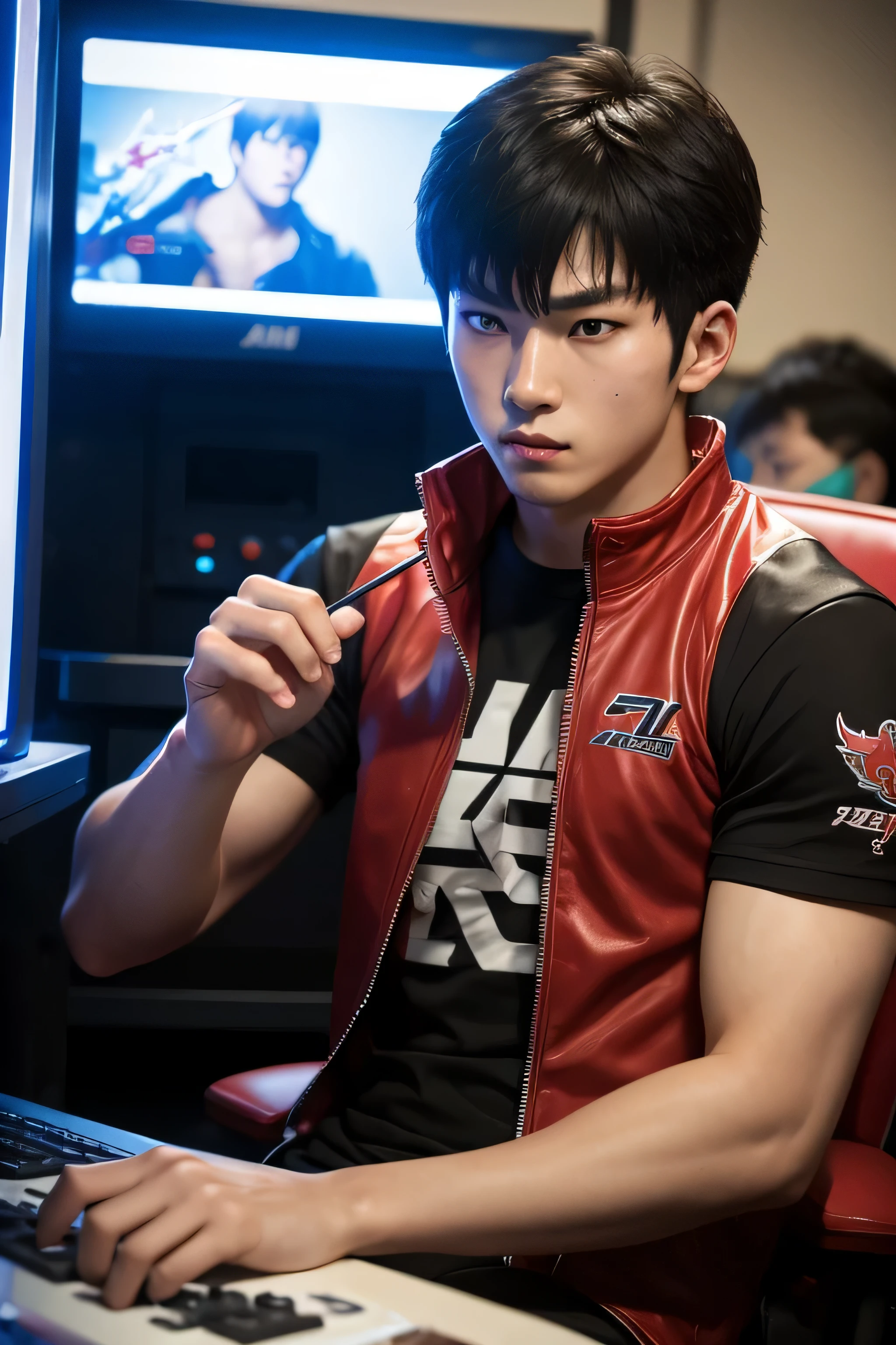 enfant, joueur de tekken, Bae Jae Min, South Korea, arcade, Bryan,fureur tekken 6,
