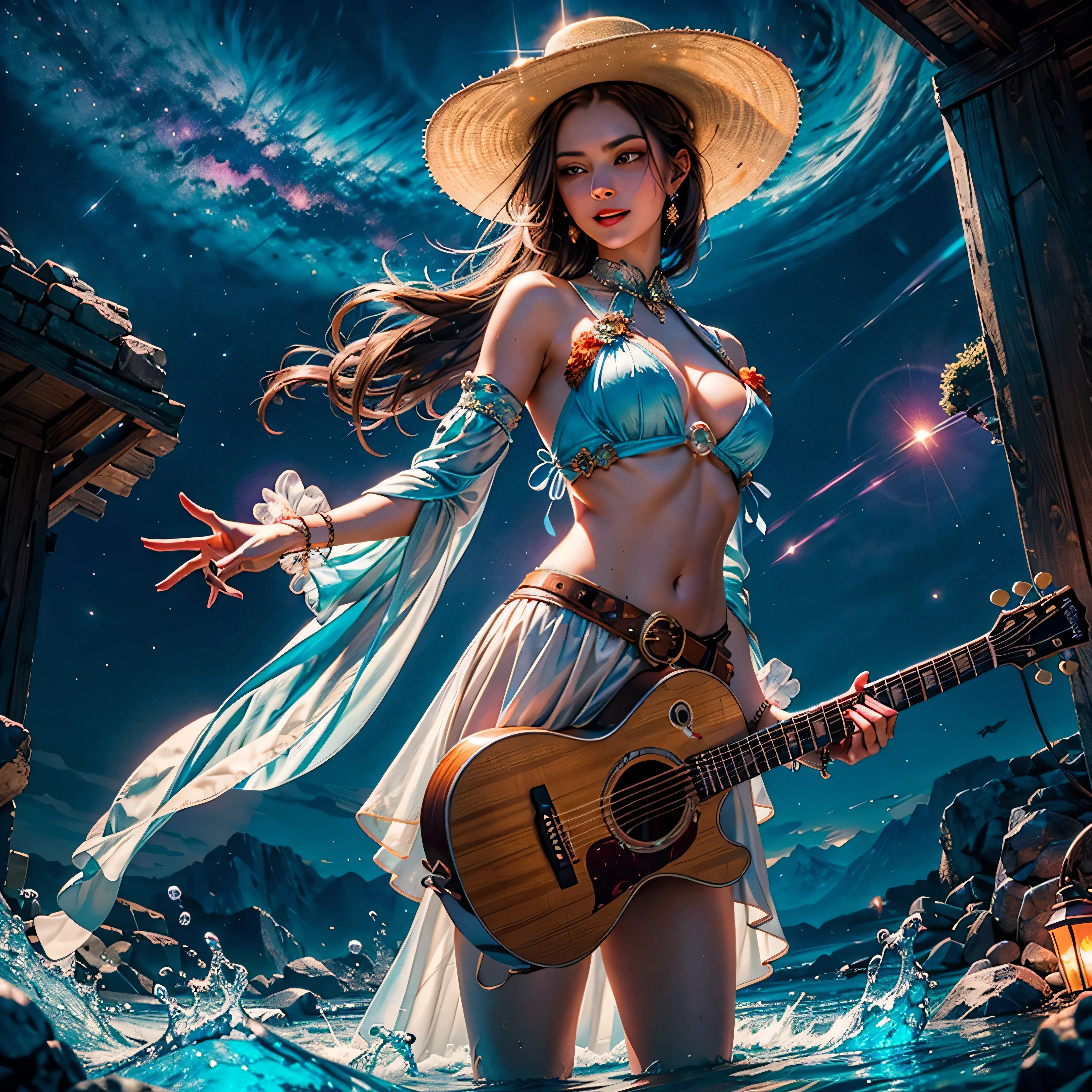 ((nebulae stars panoramic nebula starry_sky sunset spacious Sunshine )) sunrise stance, (holding guitar:1.3) Charocalist:1.3 Guitarist Musician Pianist girl_and_a_Dragon UnrealEngine5 ultra Cinematic_Lighting masterpiece Goddess deep path equirectangular urban ultra_photo-realistic meticulously intricate ultra_high-details ultra_high-quality ultra_high-def ultra_high-res 🎈🍦🍹 Rebelious ((Divine Queen ultra gorgeous Diva😘athletic Agate cheekbone felt suave expressive effects embarrassed flirt sweat epic(bright epic eyes, bright epic eyes) black brown turquoises sapphires lazuli open mouth smile teeth 👩🎀👗⚜👒 clavicles white jacket shirt bridaldress yellow safran papillotes sleeves orange satin obi scarlet tiny breasts mini side-boob spread sagging corsage seams navel skirts wide fringes swinging spinel reveal heart belt❤ padlock indigo pubic silk pubic-hair silks snap_lock garters legs👡))💅🎪🎢🎡🎠sunflower optimal ultra_sharpness focus perfection accurate volumetric Lightning contrast global illumination cgi vfx sfx reflex Octane_rendered extreme improved UHD XT3 saturate radiant vivid DSLR HDR romm rgb pbr 3dcg fxaa blu-ray vivid colors-coded backlight frontlight anti-aliasing fkaa txaa rtx ssao opengl-shaders glsl-shaders post-processing post-production cell-shading tone-mapping luminescence jewel Crystalline butterfly "Niagara Falls" CGSCOSITY "Heavy Metal" chrome cobalt gem invokes monarch fleuraison summon monster monstrous viceroy fire magic creature sundrop water_drop_of_water slide pearl mirror onyx transparent ruby occult flash Earth hearth blooms Tourmaline lantern crystal Pool marbles paddling opal "Water Falls" population glass strange glow hole sunlight crux cathedral ankh reflection Bruce_Weber graduated Tattoo sex naked Koos_Roos nsfw varies multi etc. --s 1000 --c 20 --q 20 --chaos 100