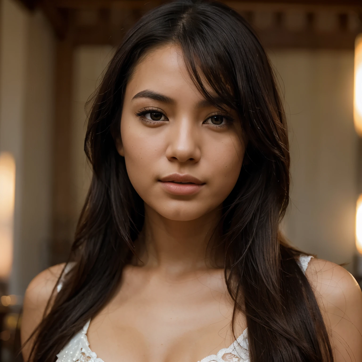 a beautiful woman, naked, seductive eyes, luscious lips, sensual pose, intimate bedroom scene, (best quality,4k,8k,highres,masterpiece:1.2),ultra-detailed,(realistic,photorealistic,photo-realistic:1.37),HDR,UHD,studio lighting,ultra-fine painting,sharp focus,physically-based rendering,extreme detail description,professional,vivid colors,bokeh,portrait,sensual,romantic,chiaroscuro lighting