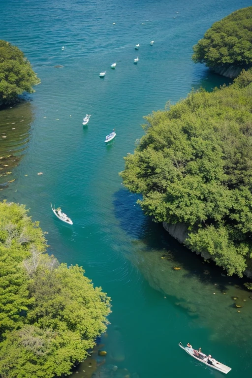 Im Wasser schwimmen zwei Seepferdchen, Seetang, , , im Panoramablick, Unterwasser-Seedrache, beautiful high resolution, HQ 4K-Hintergrundbild, Unterwasser-Pflanzen, Unterwasserhintergrund, Hochwertige Tapete, Unterwasserlandschaft
