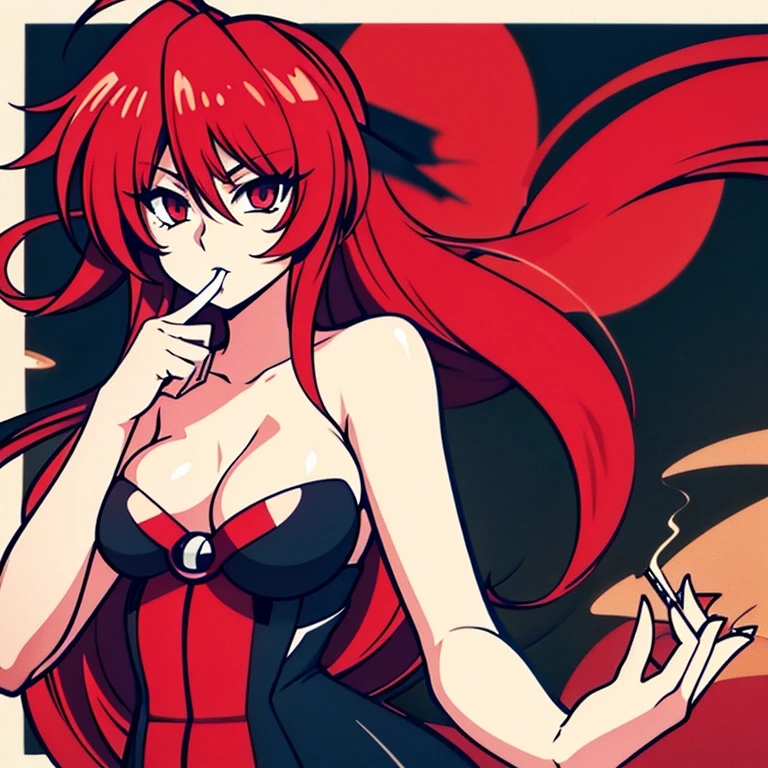 Rias gremory smoking