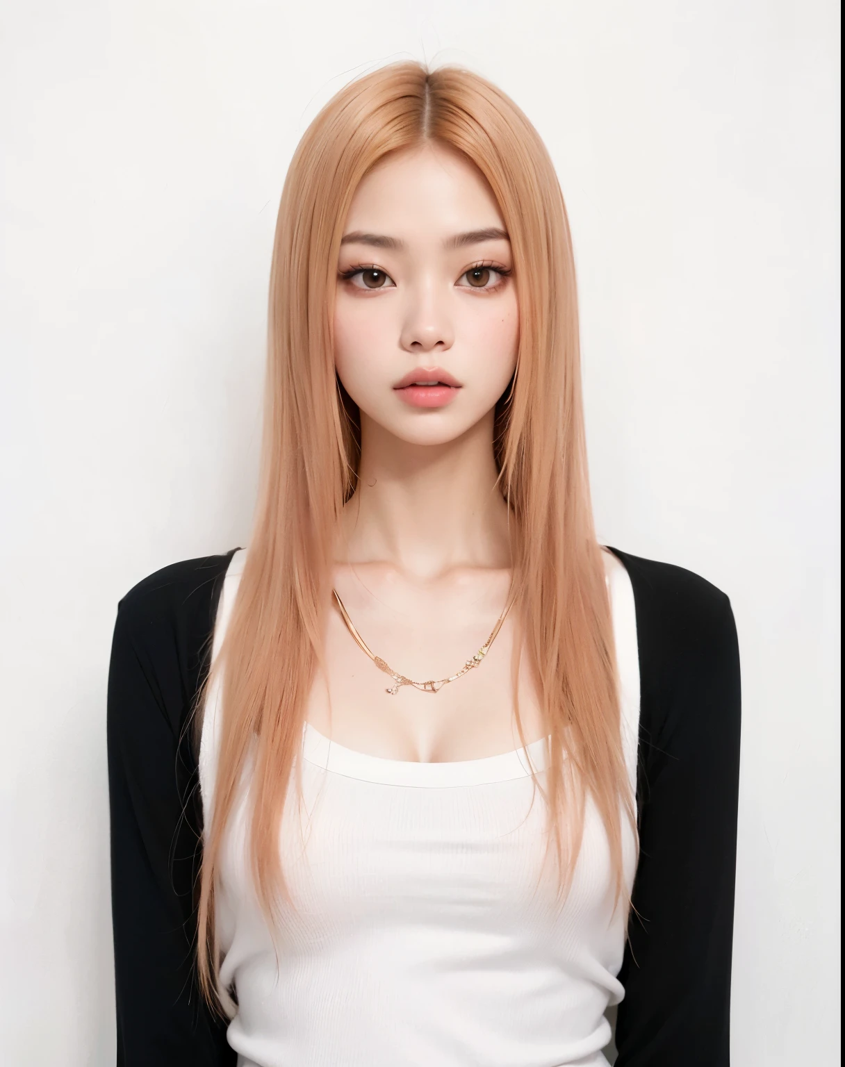 arafed woman sitting in a car with a cell phone in her hand, jennie blackpink, Parque Roseanne do Blackpink, jossi do blackpink, she is wearing a black tank top, Heonhwa Choe, usando uma camiseta regata de corte baixo, taejune kim, Casa Yunjoo, linda mulher coreana jovem, Jinyoung Canela, Retrato de Jossi do Blackpink