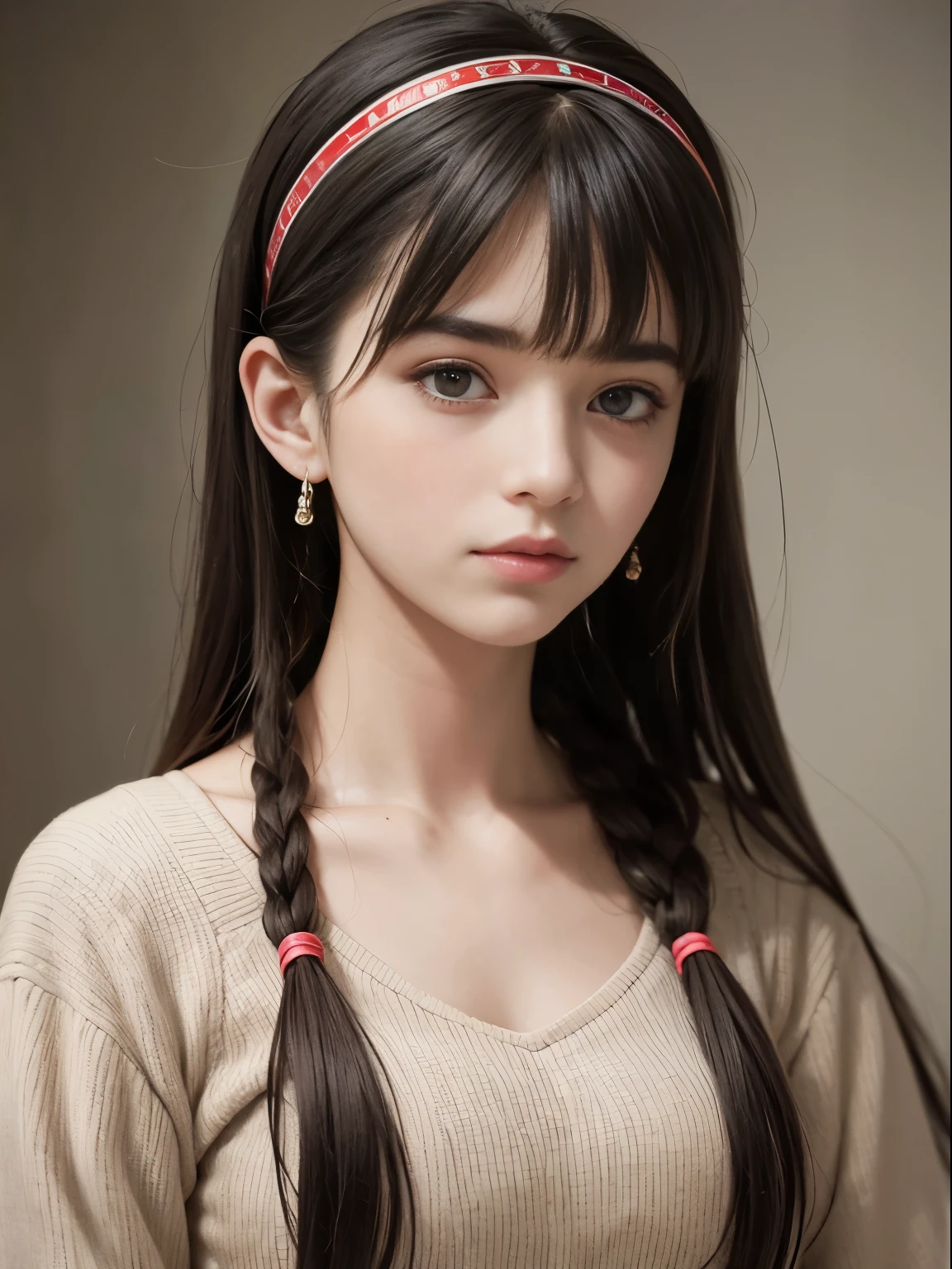 Italian girl 18 years old HD portrait