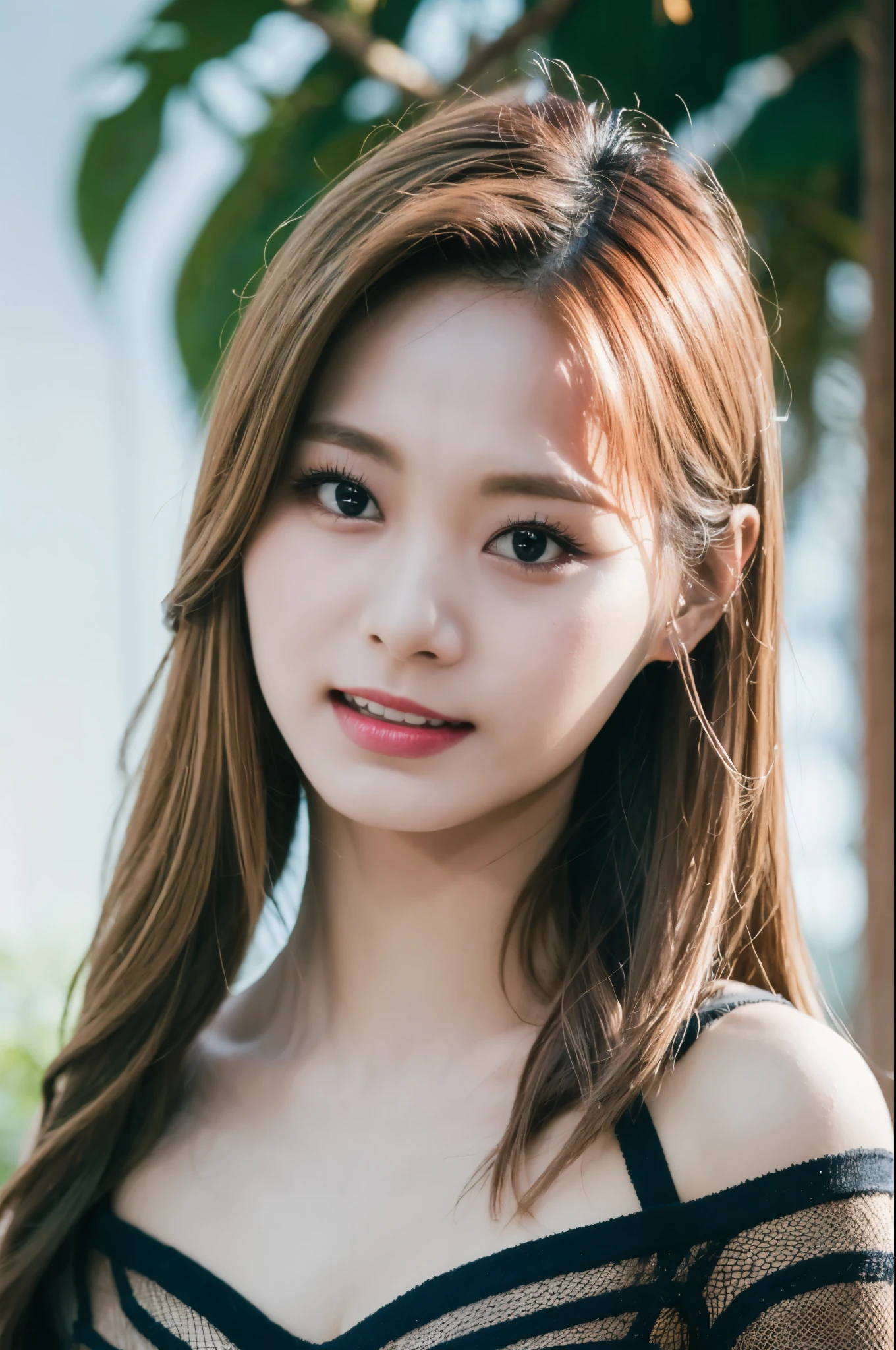 tzuyutwice、japanese girls、8k, best quality、 real image, intricate detail、ultra-detail、ultra-high resolution、 depth field、 (realistic, realistic: 1.2), masterpiece, photo 1girl,18yo girl、ple short hair、black Hair、bangs、BROWN EYES、Perfect figure、Sense of transparency、luster、gloss、modest chest、bikini、Guangyue、Burning body、hposing Gravure Idol、swimming pool、Beautiful feet、Strong sunlight、Nasty、Rain-drenched body、wet、actress、hposing Gravure Idol、Nogizaka Idol、korean idol