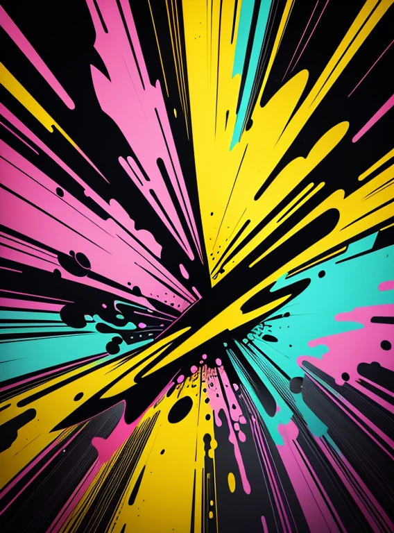 vector art, Colorful illustration with graffiti, in the center, pastel colors, paint splashes and blots, high detail, whitebackground