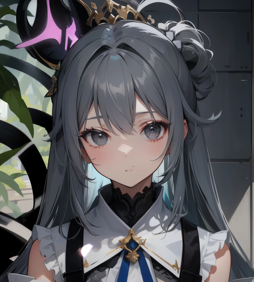 rendering、gray hair