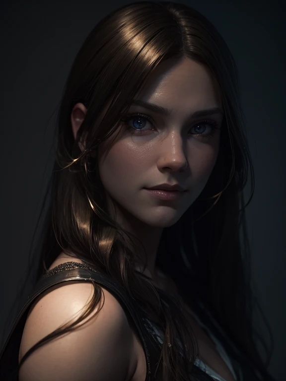 A masterpiece portait of a stunnign woman with face that is a mix between Sophie Bush and Tracy Spiridakos, cute shy smile, ultra realistic photography, concept design art octane render, masterpiece concept art, concept art artwork masterpiece, artstation masterpiece, 3d render trending on artstation, photorrealistic concept art, amazing concept painting, stunning photo real concept art, photorealistic concept art, excellent 3d render