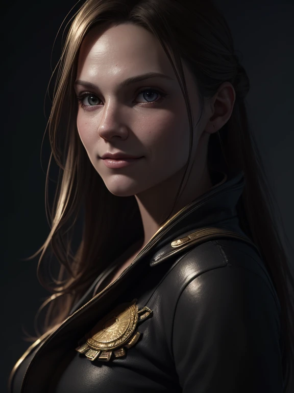A masterpiece portait of a stunnign woman with face that is a mix between Sophie Bush and Tracy Spiridakos, cute shy smile, looking at viewer, ultra realistic photography, concept design art octane render, masterpiece concept art, concept art artwork masterpiece, artstation masterpiece, 3d render trending on artstation, photorrealistic concept art, amazing concept painting, stunning photo real concept art, photorealistic concept art, excellent 3d render