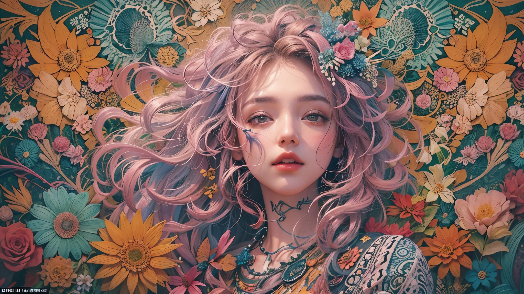 girl with(Solo)、Photo、Fantastical、(Loretta Luxe:1.3)、PastelColors:0.6、hitornfreckles、surrealism:1.1、highcontrast、ultra-detailliert、8K、