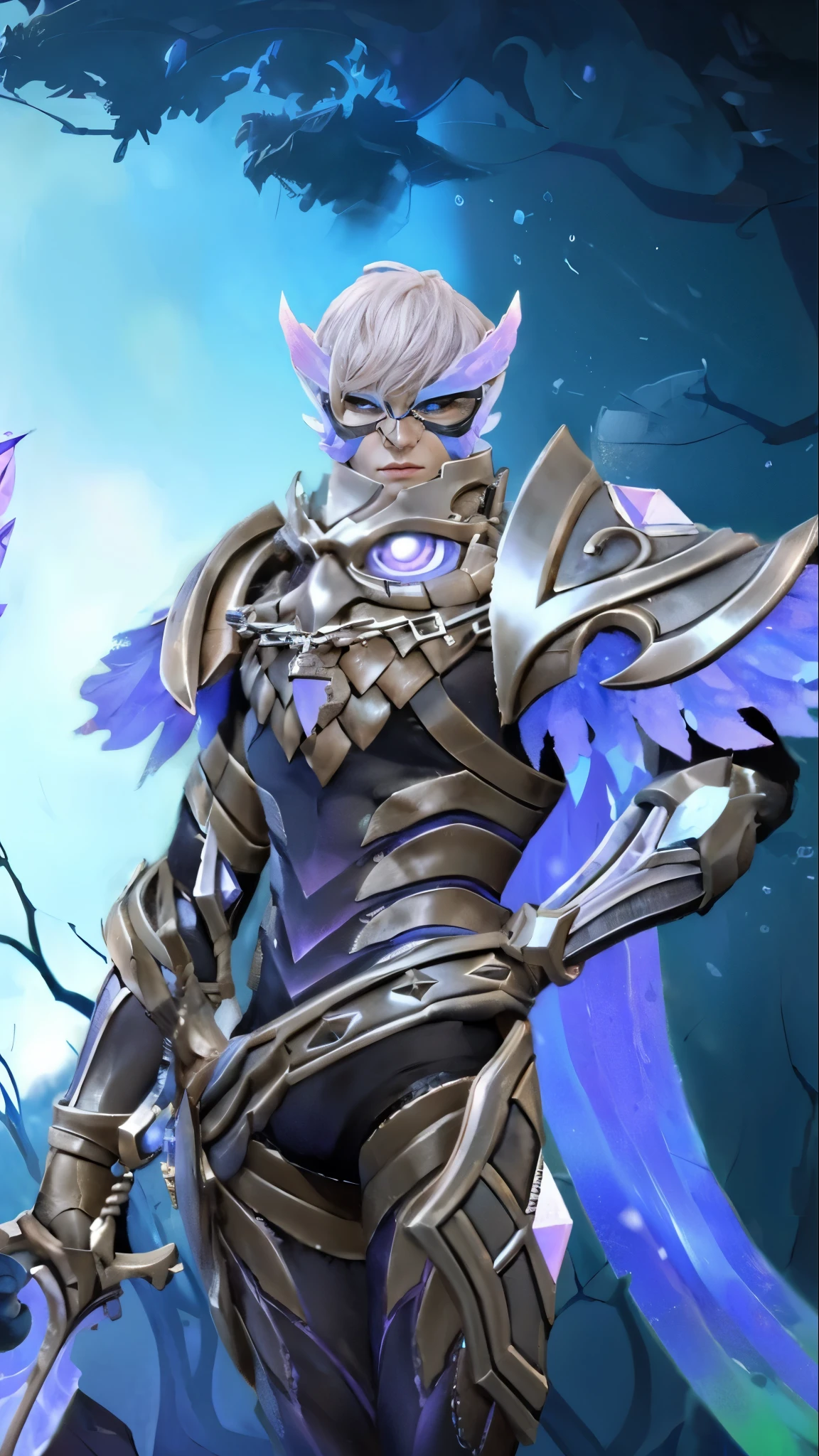 (Intricate Details, Masterpiece, Best Quality, High Resolution, 8k), (1man), (male:1.2), mature, dandy face, finely detailed eyes and face, toned body, masculine appeal, commanding presence, hot stud, bulging biceps and triceps, well-developed quadriceps and hamstrings, light skin, burgundy straight layered bangs hair, aquamarine eyes,  ornate details,  portrait, solo, half shot, looking down, detailed background, detailed face, (cogpunkai, cogpunk theme:1.1),  tech-mage,   [magic|technology], melding of spellcraft and advanced technology,  intricate [spellcasting clothes|mechanical gear], gear shaped glyphs,  ancient crystals,  [gears|ancient spell],  floating particles,  [innovative|enchanting] aura, high tech vehicle in background,   , finely detailed background, Depth of Field, VFX