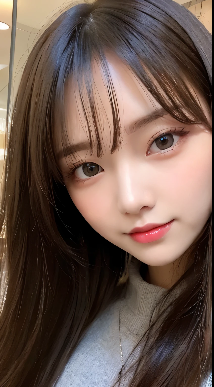 table top, highest quality, shape, Super detailed, finely, High resolution, 8k wallpaper, 完璧なダイナミックな構shape, beautiful and detailed eyes, Latest trend fashion Tokyo winter clothes,medium hair, small breasts, natural color lip,smile,20 year old girl、midnight、beautiful and detailed face、perfect and beautiful face、slim face and style,spread your arms wide,Big eyes,Take a photo from below the knees at a face angle、small face、beautiful detailed face、perfect and beautiful double eyelids、blur the background