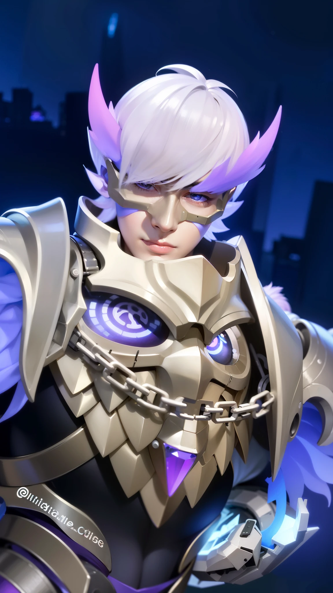 a close up of a boy in a costume with and mask, king of time reaper, mobile wallpaper, 8 k hd wallpaperjpeg artifact, 8k hd wallpaperjpeg artifact, mobile legends, official splash art, 8k, ultra hd, ultra detailed texture, hyper realistic, masterpiece, detailed texture, detailed face, detailed skin, detailed lighting, (photorealistic:1.5), best quality, beautiful lighting, cinematic lighting, professional lighting, ultra highres, realistic, detailed hair, real hair, high quality, (realskin:1.5), extremely detailed, finely detail, ultra-detailed