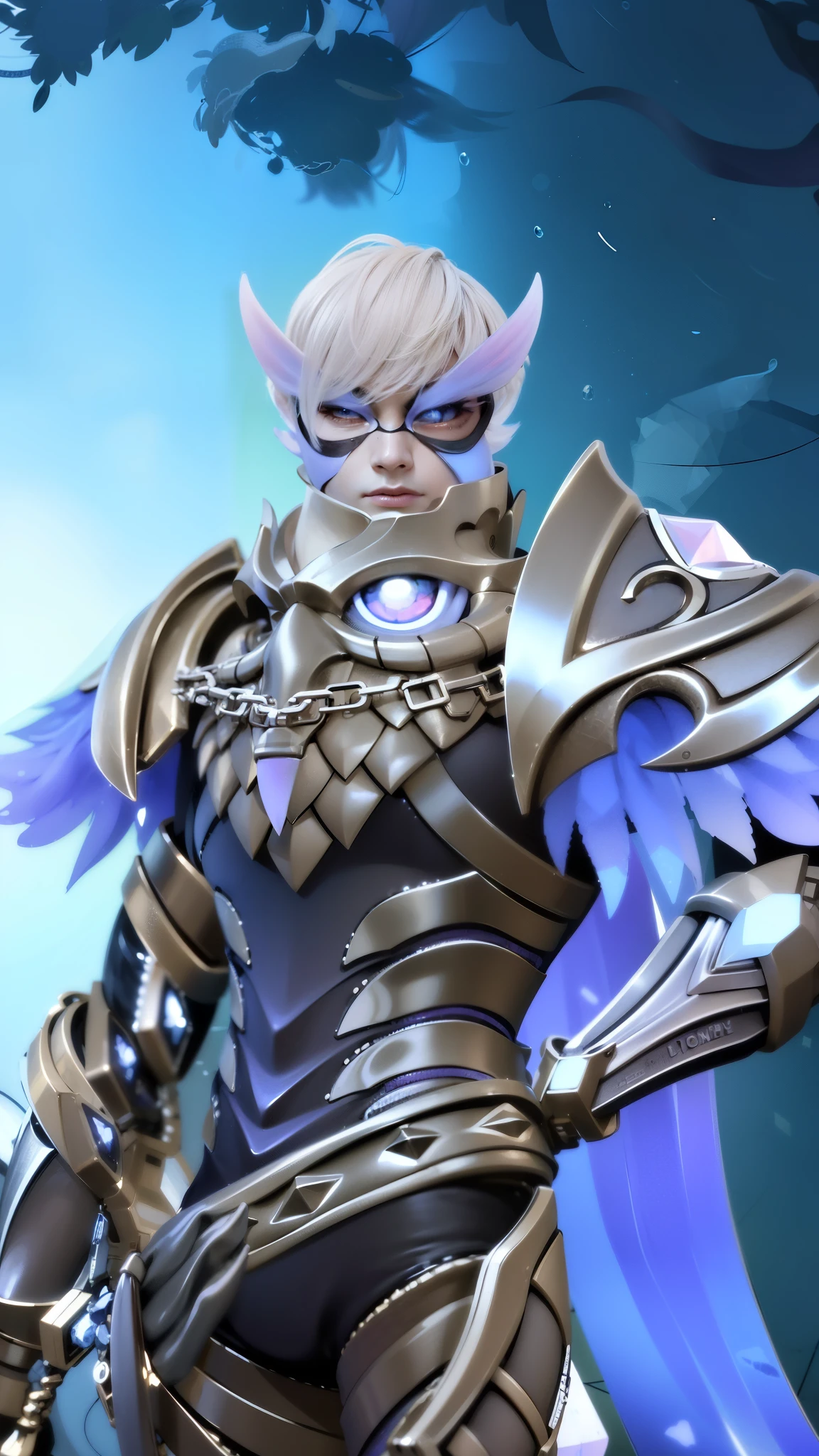 masculine male, masterpiece, ((perfect eyes)) best quality, (semirealism:1.9), beautiful lighting, (extremely detailed CG unity 4k fhd wallpaper), High Detail, Sharp focus, dramatic outdoors, 1 boy ,19 years old, white short hair.