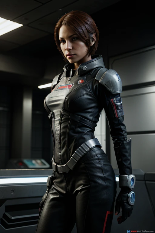 make model based off of character Ashely Williams from mass effect 3