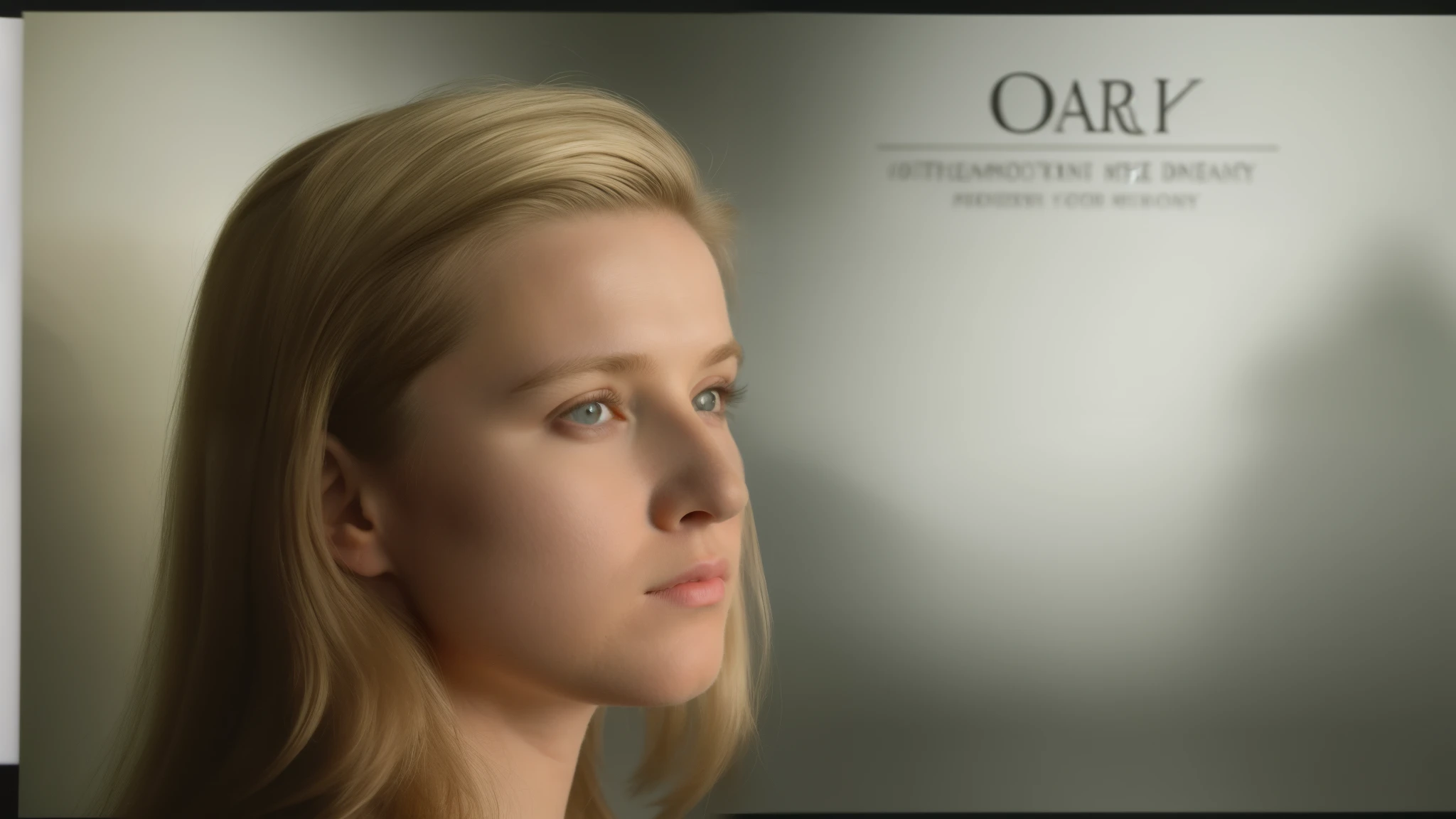 (front focus),(in the dark:1.6), Hyperrealist portrait of the female by David Hockney and Alphonse Mucha, fantasy art, photo-realistic, dynamic lighting, art station, poster, volumetric lighting, very detailed faces, 4 k, award-winning,, 1girl, in the dark, deep shadow, low key, cowboy shot,(official clothing:1.4), long hair, blond hair,