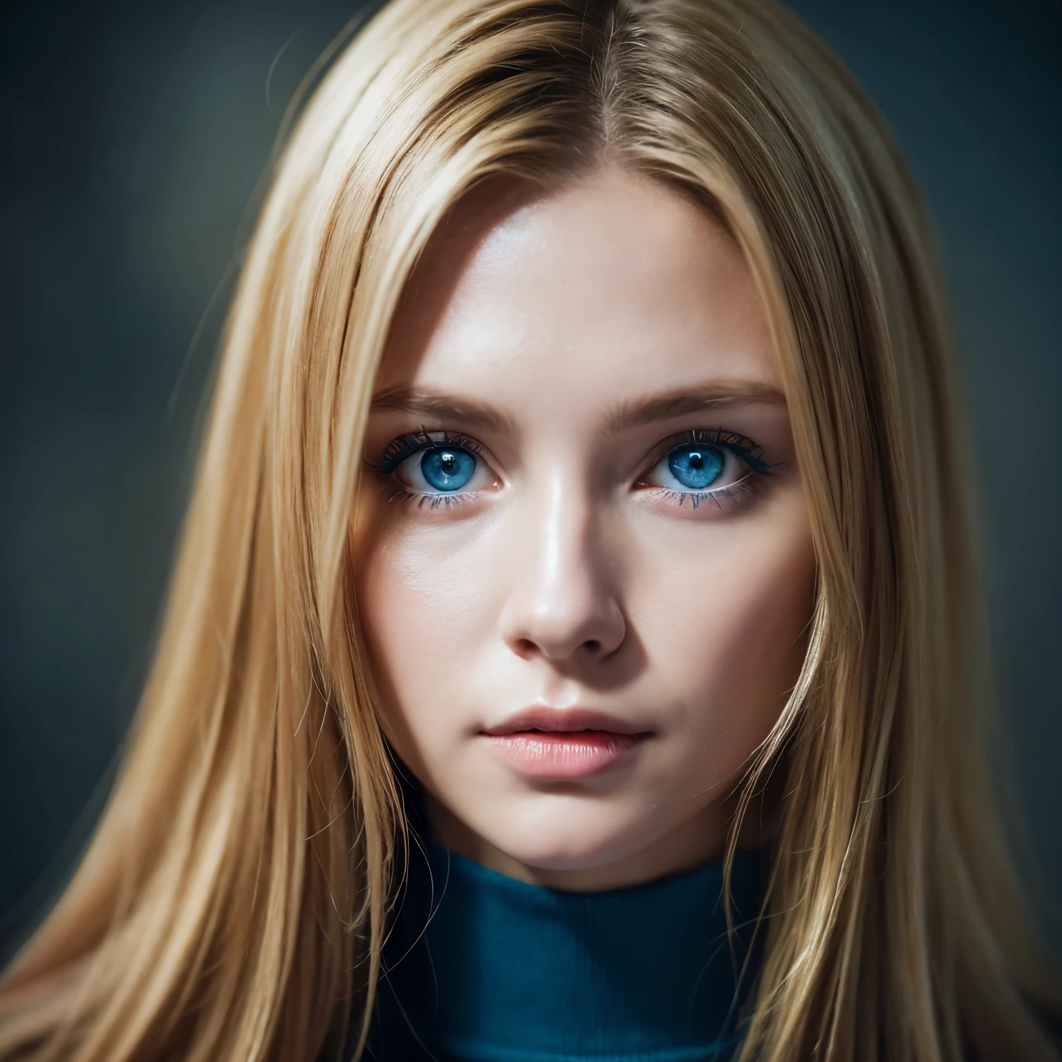 masterpiece, disorganized,Award-winning photo, very detailed, wonderful, small details, very detailed eyes and face, by lee jeffries nikon d850 film stock photos 4 kodak portra 400 camera f1.6 Lens Rich Colors Surreal Realistic Texture Dramatic Lighting Art Station Trending Unreal Engine Cine Still 800 Tungsten, Beautiful Rudd_woman, a woman with long blond hair and blue eyes ,Perfect RUD_face, Perfect RUD_body