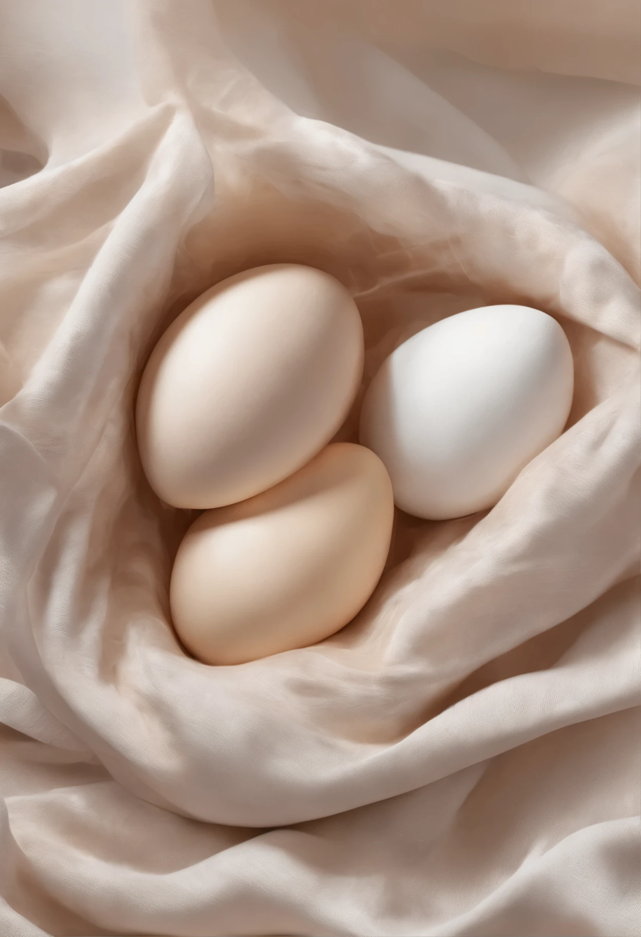 Origin of life, embryo, Impulse, сердечный Impulse, there are two eggs and a sausage on the blanket, Awakening the cervix, Cysts, Close-up. macro. hyperrealistic, detailed: cornea, detailed : cornea, pigeon in the ear canal, inner ear, Medical Photography, membrane pregnancy sac, hatched ear, Enhanced Photography, by Anna Füssli, photography closeups, Close-up photo