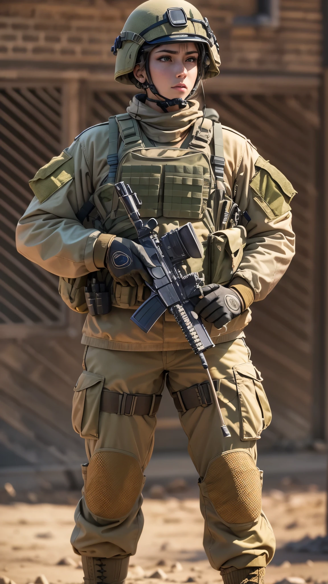 best quality,4k,8k,highres,masterpiece:1.2,ultra-detailed,realistic:1.37,powerful scene,military setting,immaculate details,strong and confident expression,determined eyes,sharp focus,detailed uniform,professional,serious atmosphere,stern look,strategic planning,great responsibility,command and control,high-ranking officer,official military brief,focused gaze,intelligence gathering,precision operations,efficient communication,strategically important matters,headquarters,crystal clear communication,confidential information,rock-solid decision-making,decisive action,tactical genius,strategy development,accurate information,world-class military,advanced technologies,state-of-the-art equipment,vivid colors,illuminating light,command center,honor and duty.
