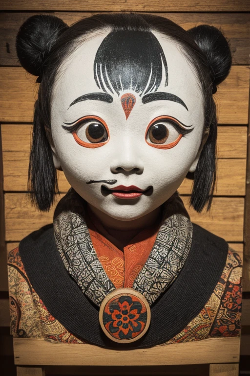 ((jumpscare)), Outline warm color, ((festival)), ((Chojugiga)), ((Shihon Bokuga)), antique, (anthropomorphism), (Sumi-e), Monochrome art, (Old paper style illustration), (hunting paintingural style, Little monster, old performance, variational pointillism, flat illustration, eerie, horror elements, eerie worldview, (primitive art), Outline warm color, old picture scroll style, old staging, Ancient mural style