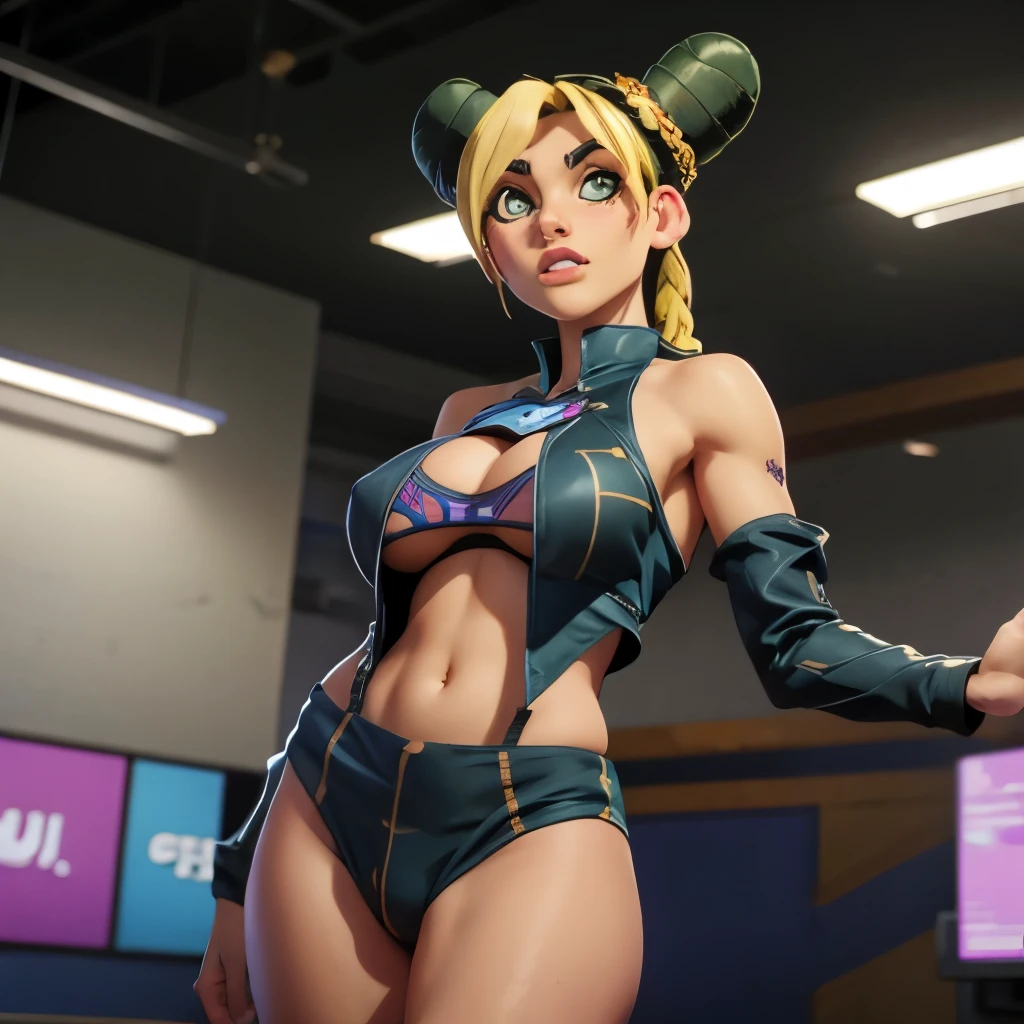 Jolyne, big breasts 