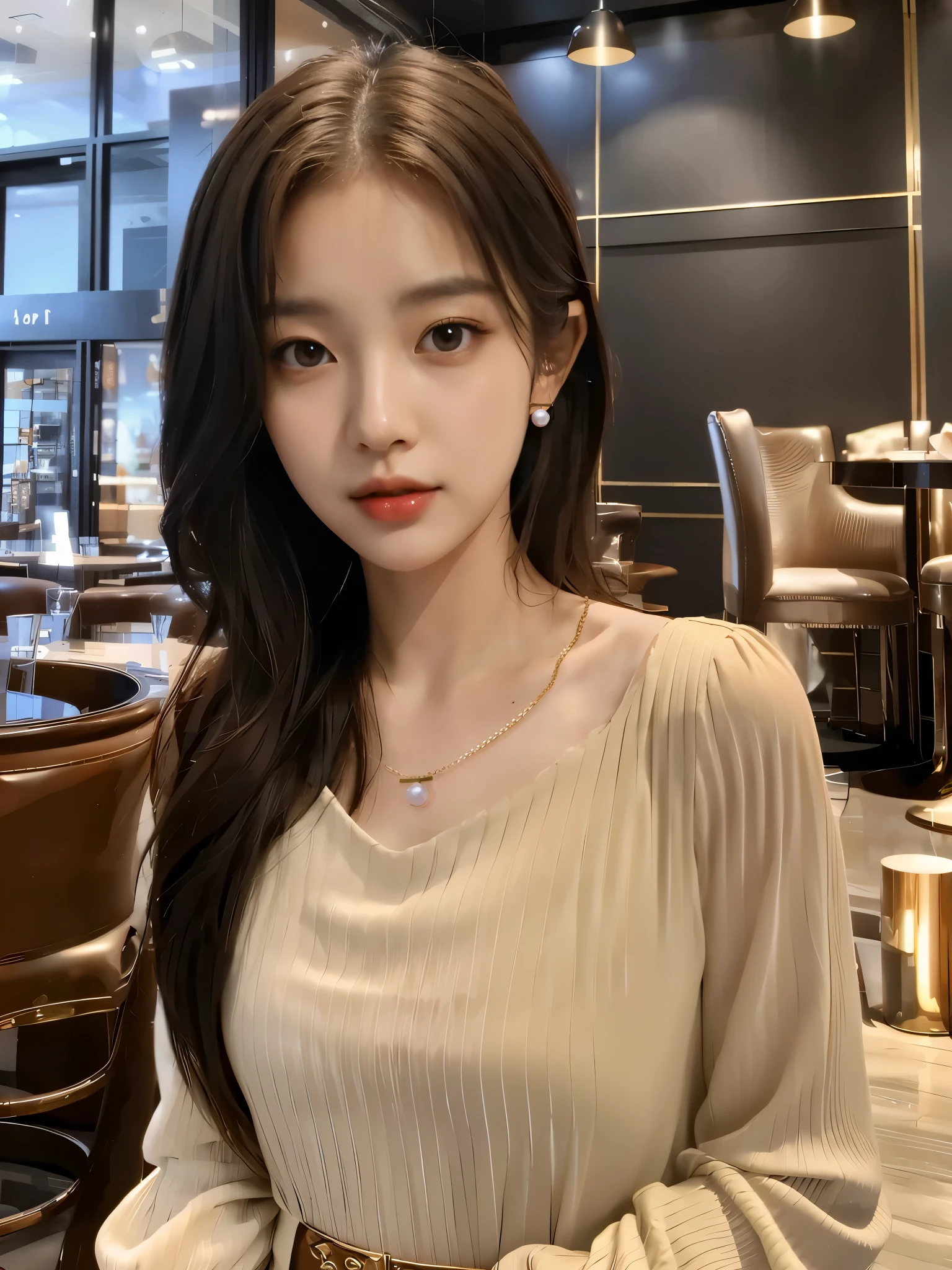 (In reality, high resolution:1.3),
korean girl, very beautiful face, (photo realistic:1.4),(masterpiece, 4K, best quality, ultra detailed),studio shoot,pictorial,photography,realistic eyes, Ultra-Detailed Face, Detailed Lips, normal hand, glossy lips, glossy face, simple background
