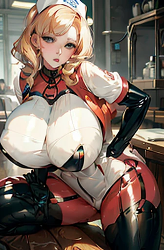 nurse uniform,hospital, latex nurse suit,nurses,busty,elbow gloves,labcoat,blondehair woman,blue eyes , gigantic boobs ,medical instruments,asian nurse,two nurses,speculum,examination room,oversize boobs, ,big ass ,strap on, lay on table ,legs spreaded,giving birth,gyno chair , dentist,Milf