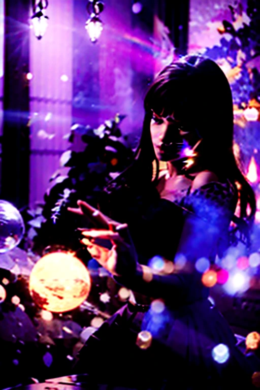 /imagine prompt: 3d animation, personality: [Create a mesmerizing shot of Anna performing a spell in the dimly lit room. Ethereal orbs emanate from her palms, casting a beautiful and enchanting glow. Johnny watches in awe, captivated by the magic.]-unreal engine, hyper real --q 2 --v 5.2 --ar 16:9

