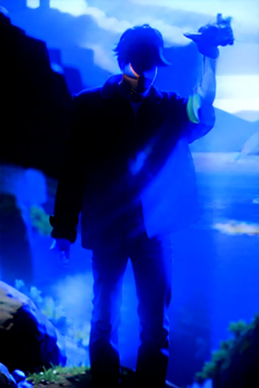 /imagine prompt: 3d animation, personality: [Illustrate Johnny approaching a cliff edge overlooking an expansive landscape. Winding rivers and towering mountains stretch as far as the eye can see, evoking a sense of awe and wonder in Johnny's expression.]-unreal engine, hyper real --q 2 --v 5.2 --ar 16:9