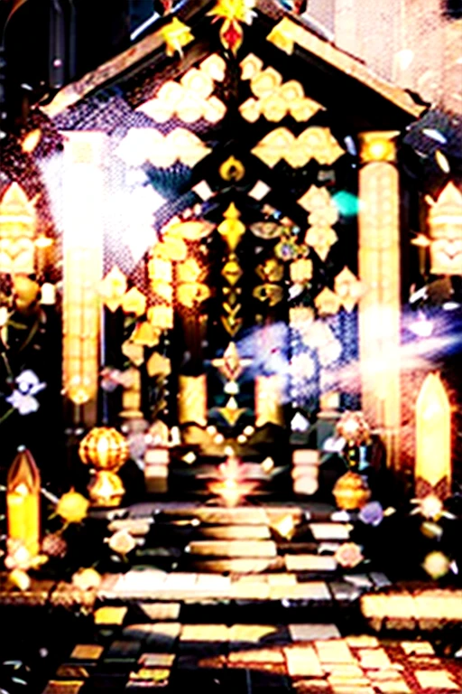 /imagine prompt: 3d animation, personality: [Create a shot of a grand temple, the Temple of Wisdom, adorned with intricate carvings and glowing symbols. A beam of light penetrates the center, illuminating the surroundings with a mystical aura.]-unreal engine, hyper real --q 2 --v 5.2 --ar 16:9