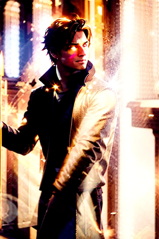 /imagine prompt: 3d animation, personality: [Capture the closing shot of Johnny surrounded by a warm golden light, signifying his transformation and awakening as a seeker. The enchantment and wonder of the realm remain, waiting for the next seeker to embark on their own journey.]-unreal engine, hyper real --q 2 --v 5.2 --ar 16:9