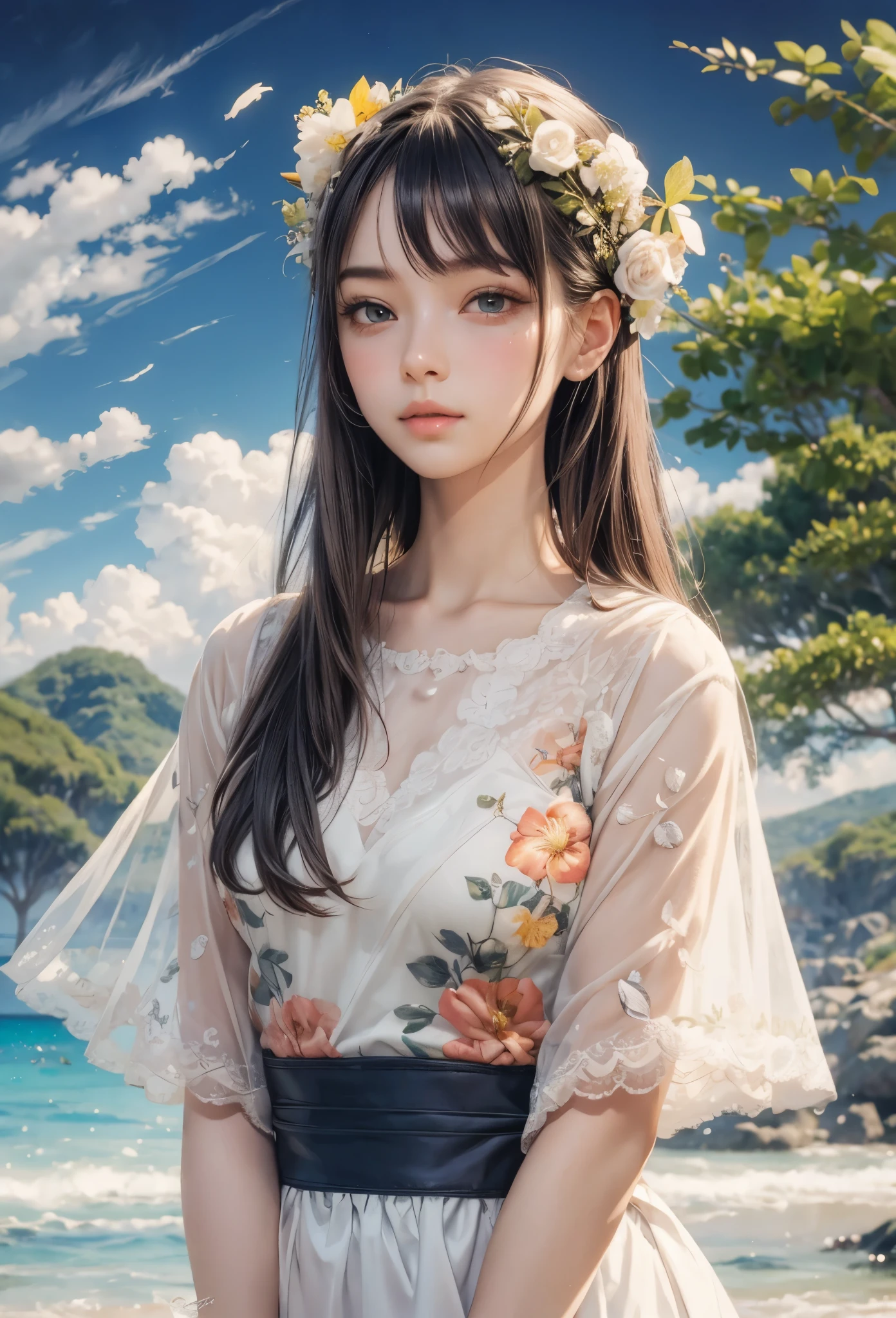 (detailed illustrations,Very detailed and precise drawing,Delicate drawn lines with tempo,Realistic texture expression),[color traced main line],midsummer beach[[tropical country]],(Girl(beautiful girl)[[big eyes]])[11 years old](SKINNY[bony body][very thin breasts[small nipples with pointed points,]][リアルな??のdetailed]),[During orgasm](sweaty[Trance]) Eros in the Natural Body (Nude gravure),[Ideal Eros],([リアルな???のdetailed:0.8] [(clitoris) [????? minora]]),(Fine and beautiful skin expression [transparency]),[完璧な目のdetailed (Beautifully detailed iris)[eyes like jewels]],[long and beautiful eyelashes],[precisely drawn hair [美しく艷やかな髪のdetailed]],(完璧な手のdetailed [Beautiful fingers with no damage [beautiful nails]]),(perfect anatomy(perfectly balanced proportions))[[full body portrait]],[ideal color coordination(Accurate simulation of light and material interactions)],(HighQuality,High resolution,(detailed,High definition)),[[Soft ambient light]],[realistic],[Visual art that tells a story] [[full body portrait]][[Watercolor style coloring]][Colorful].