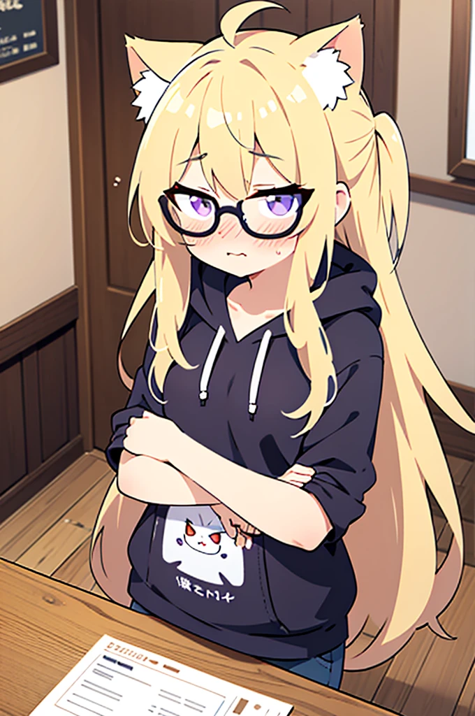 1 girl,{{beautiful}}, amazing, (best quality:1.5), (masterpiece:1.5), extremely delicate and beautiful, intricate details, detailed, Very detailed, beautifully detailed, super detailed, (超级detailed:1.5), high resolution, (illustration), watercolor pencil, clear line drawing, (UFOTABLE style:1.1), (ufotable screen cover:1.1), anime coloring, Animation screenshots, (latest picture), backlight, dynamic angle, glow, depth of field, {{body satisfaction}}, (Body with a good balance of style:1.5), (slender figure:1.5), Perfect body, perfect hands, perfect feet, (two arms:1.2), (two legs:1.2), (Five fingers each:1.2), (Perfect joint:1.2), Perfect joint movement, beautiful detailed眼睛, (detailed眼睛:1.5), finely detailed眼睛, perfect ???????, full dissection, perfect composition, correct limbs, Balance and coordination of all things, actual:0.5, precise fingers and hands, (Finely drawn hair:1.5), black hair, Glasses, summer clothing, red eyes, best quality, expressive eyes, perfect face,,big breasts,Awkward,frown,frown,blush,blush,very desperate,Water drops flowed from the skirt to the ground,Urine on the legs,Trembling all over,(girl peeing herself:0.4), ( between her legs and under her thighs:1.5),{{blush}}, Shy, (Sweat:1.5), (tearful eyes:1.7), (???????:1.5),